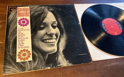 CAROLYN HESTER / BOB DYLAN LP 1962 Columbia 6 Eye CL 1796
