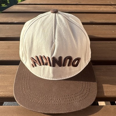 Dunkin Donuts Upside Down Logo Snapback Hat Brown Cream EST 1950 Adjustable Cap