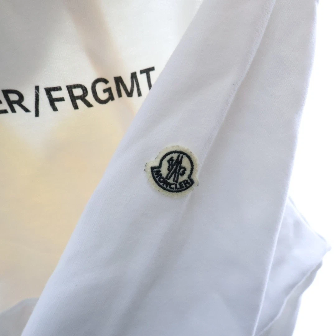 Maglione Moncler Genius x FRGMT by HIROSHI FujiWARA stampa logo frammento usa