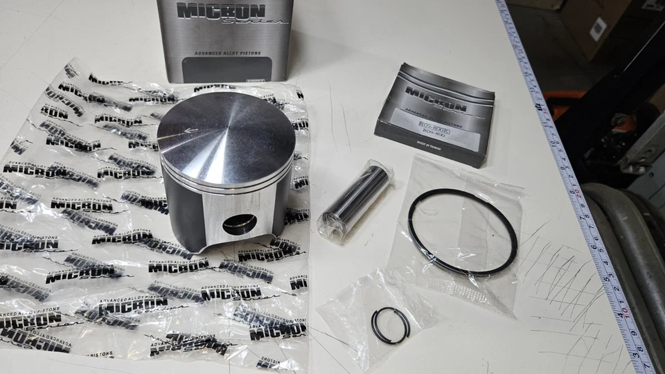Kimpex Piston Kit | 982201 | Yamaha BR250 Bravo & BR250T Bravo T/LT (1982-2001) - Image 3 of 4