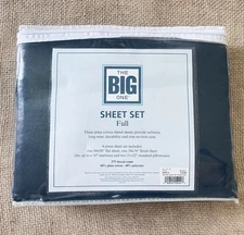 Kohl's The Big One Full 4-Piece Sheet Set 275 Thread Count Pima Cotton