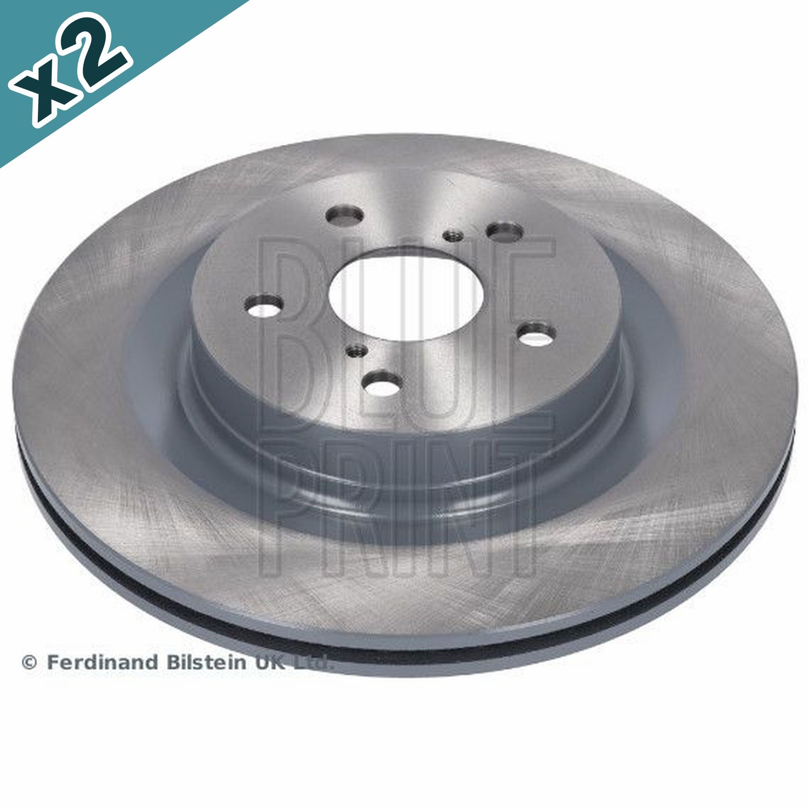 BLUEPRINT ADBP430133 Brake Disc Rear Coated Fits Suzuki Across Toyota RAV4