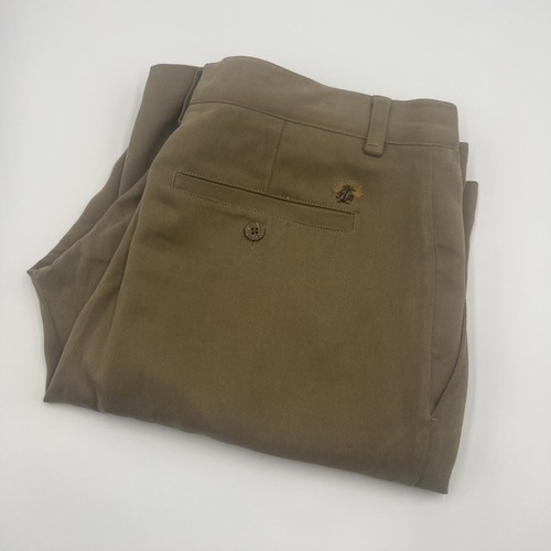 Tommy Bahama Men's Relax Silk Shorts Size 34 Pleated Khaki Casual