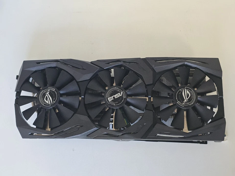 Asus Rog Strix GTX 1080 Ti Heatsink Fan Cooler Replacement Genuine  - Image 2 of 4