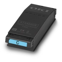 Original Oki 09006127 Toner Cyan