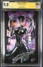 Daughters Of Eden #1 CGC NM/M 9.8 JSA Signed Tyndall w/ remark Bad Kitty Metal