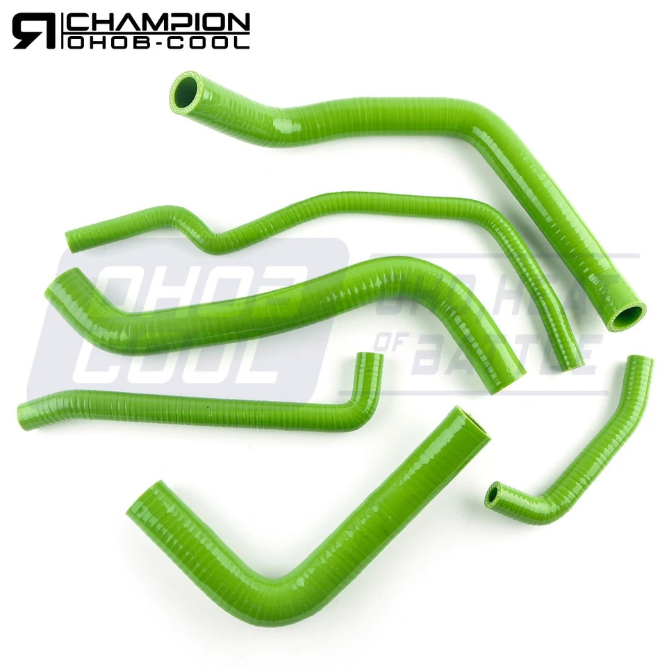 Piezas de carreras Suzuki GSXR 600 / GSX-R 750 K6 06-09 Silicona Radiador Manguera Naranja Foto 3 de 4