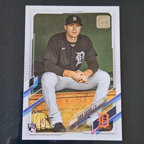 Tarik Skubal [SSP] #92 2021 Topps card