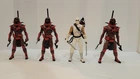 Gi Joe Classified Red Ninja and Storm Shadow loose lot.