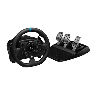 Logitech G923 volant de course et pédales, TRUEFORCE PS5/PS4 PC - Photo 1/2
