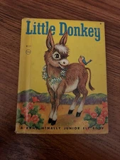 Little Donkey By Jessica Porter Broderick 1964 Vintage Hardcover Book