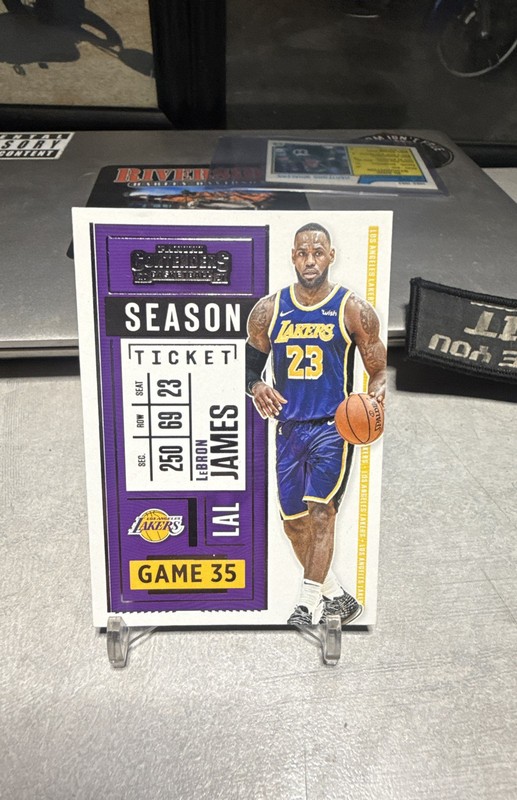 2020-21 Panini Contenders - Season Ticket LeBron James #81