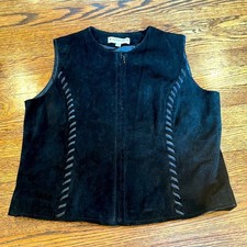Vintage 100 Leather Suede Vest