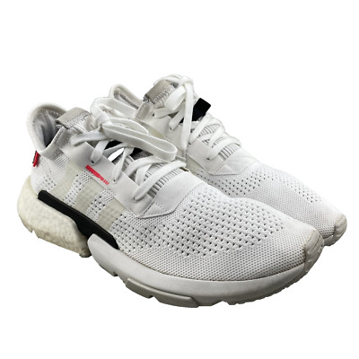 Adidas POD S3.1 Shoe Men 12 White Performance Training Sneaker Casual Sportswear