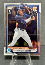 2024 Bowman Chrome Prospects Anthony Huezo #BCP-108 Houston Astros 1st Bowman