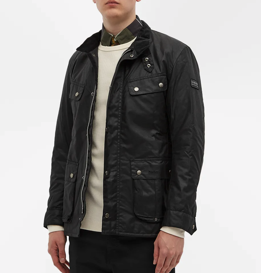 BARBOUR International DUKE Men's Waxed 