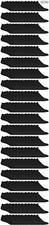 240 Units Women's No-Show Cotton Ankle Socks Size 9-11 Black - Ankle Sock