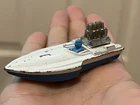 Vintage Matchbox Superfast SEA FIRE Boat, with Driver, #5 1975 Lesney England