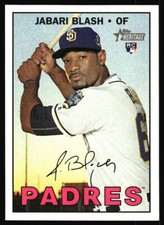 2016 Topps Heritage Jabari Blash  Rookie  #597 San Diego Padres