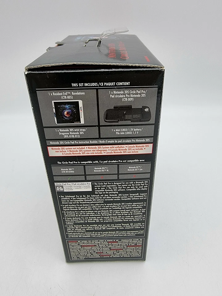 Resident Evil Revelations + Circle Pad Pro Nintendo 3DS PAL Brand New - Image 4 of 4