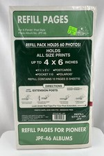 Pioneer JPF-46 album refill pages 10 pages/5 sheets 