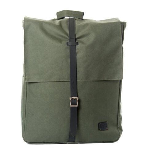 SPIRAL BAGS backpack CLASSIC OLIVE MANHATTAN 16L zaino unisex oliva BNWT - Picture 1 of 12