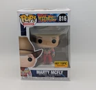 Funko Pop #816 Marty McFly (Cowboy) – Back to the Future (Hot Topic Exclusive)