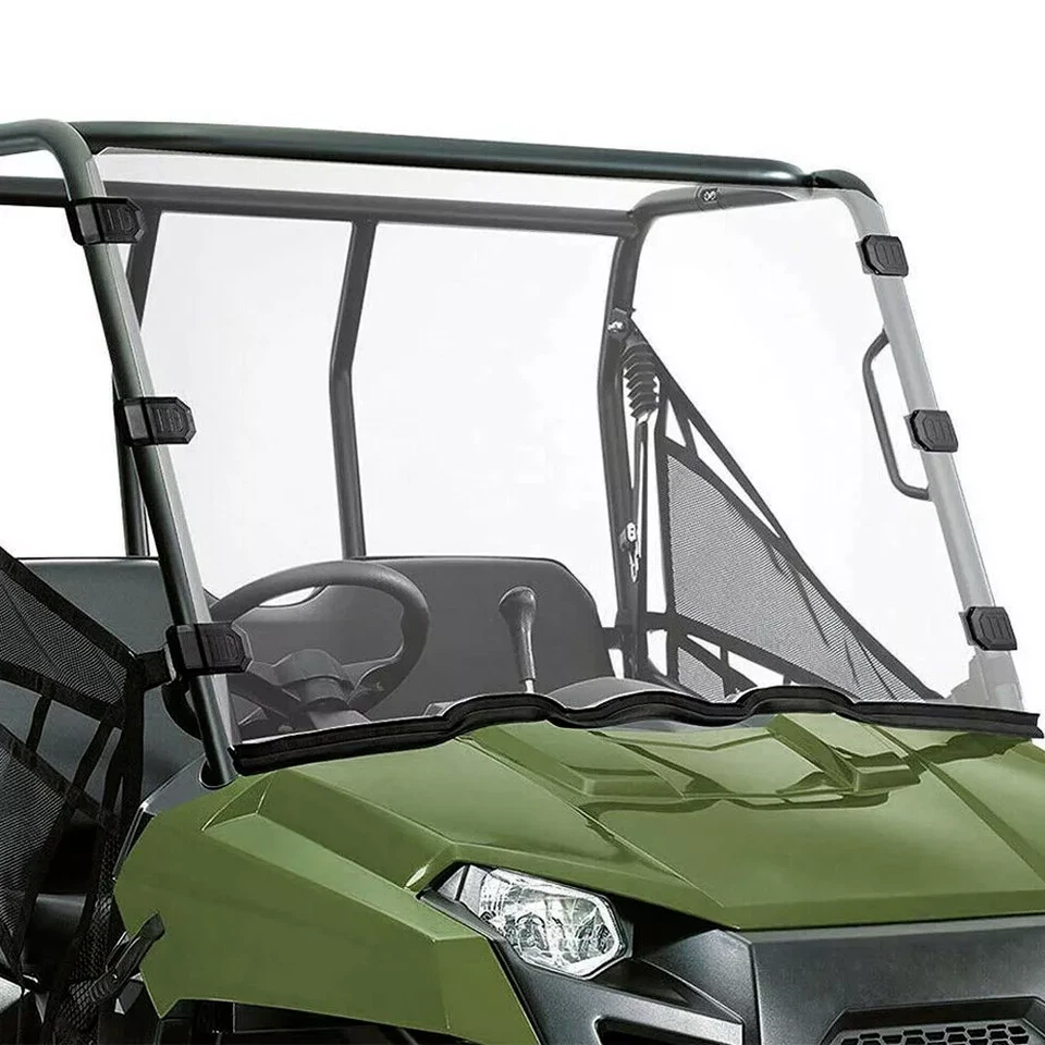 For 2010-2016 Polaris Ranger XP 800 570 Scratch-Resistant Front Full Windshield Foto 2 de 4