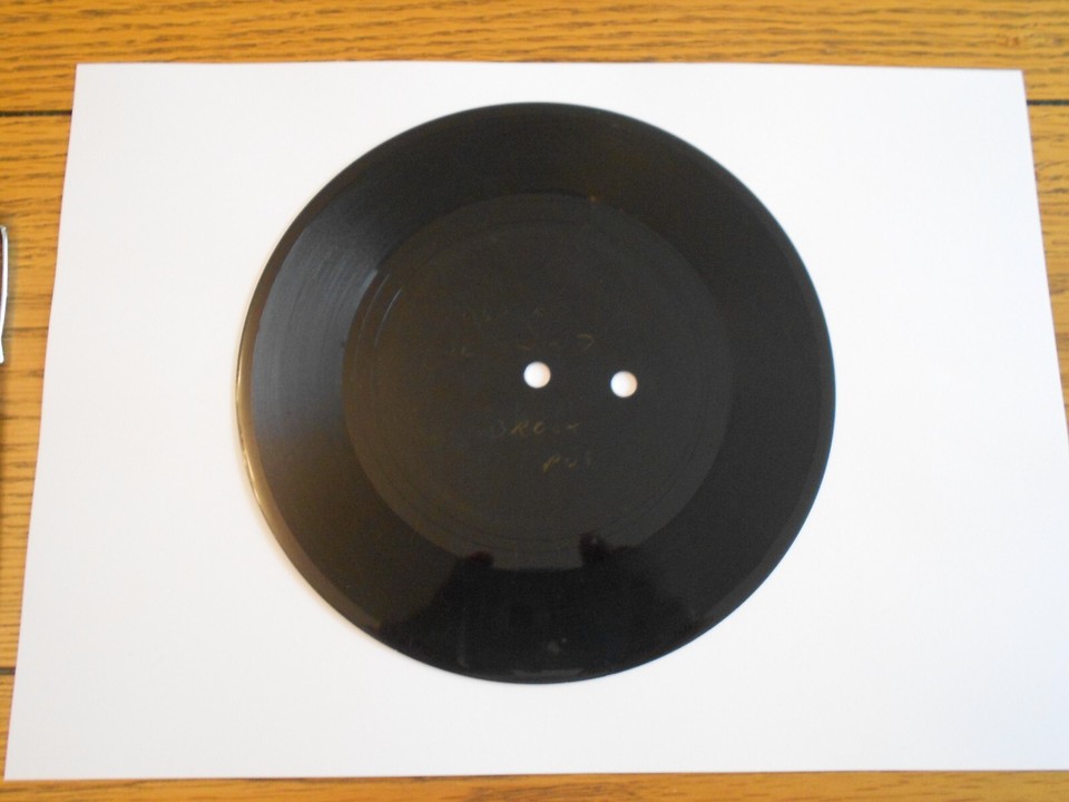 Vintage Brook Brothers 2 sided Acetate Single, Crosswords / Whistle to