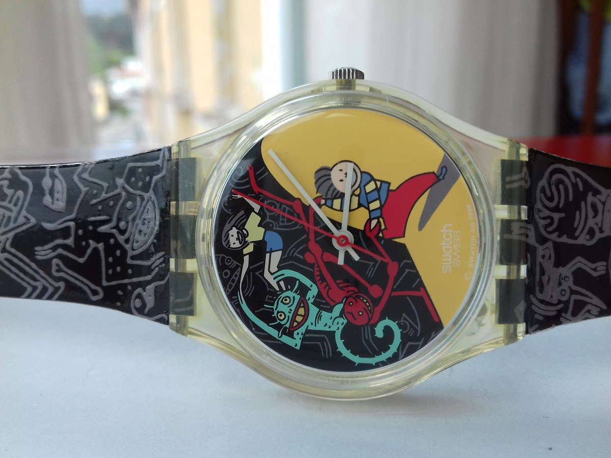 Swatch GENT VINTAGE COLLECTION(1997) GK235 Jungle Tangle 
