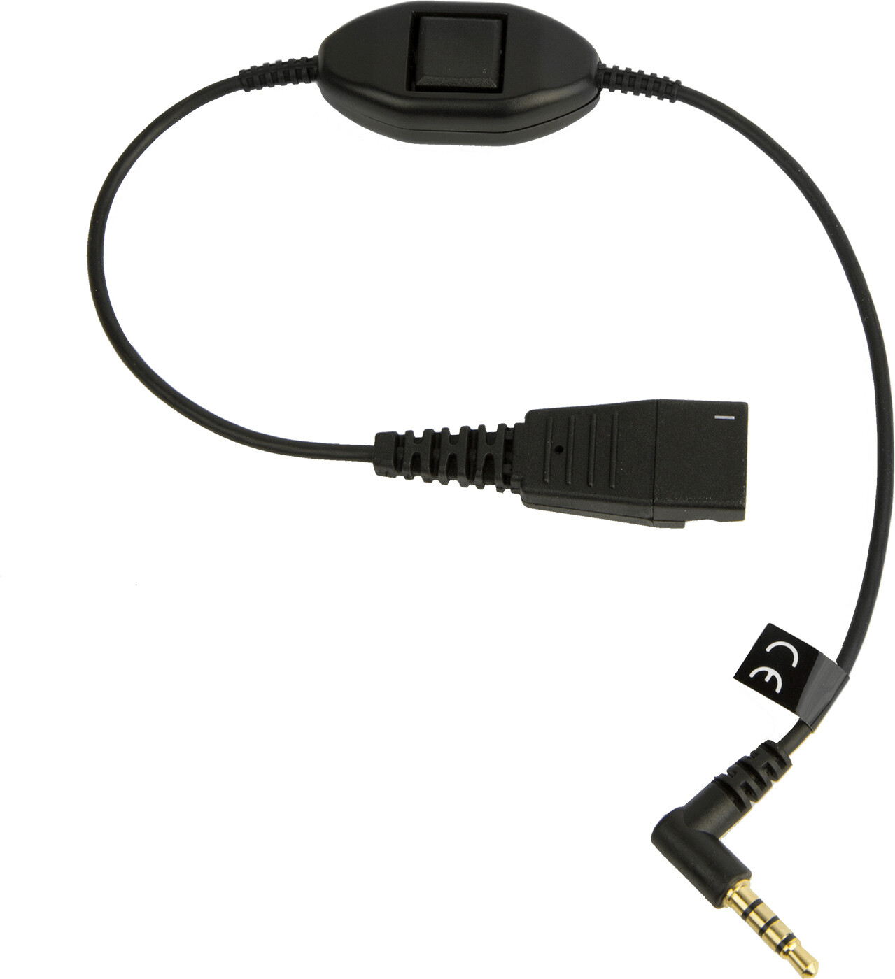 Jabra Link 8800-00-103 Cavo Mobile QD to 3.5mm Jack con PTT