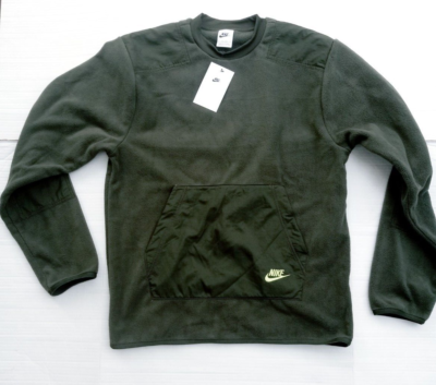 dark green nike crewneck
