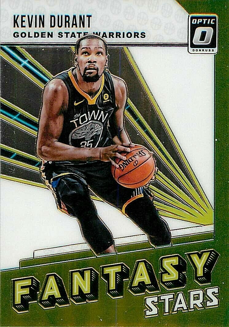 2018-19 Donruss Optic Fantasy Stars #5 Kevin Durant WARRIORS