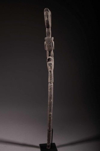art africain Bâton de commandement Baoulé 2472 - Photo 13 sur 18