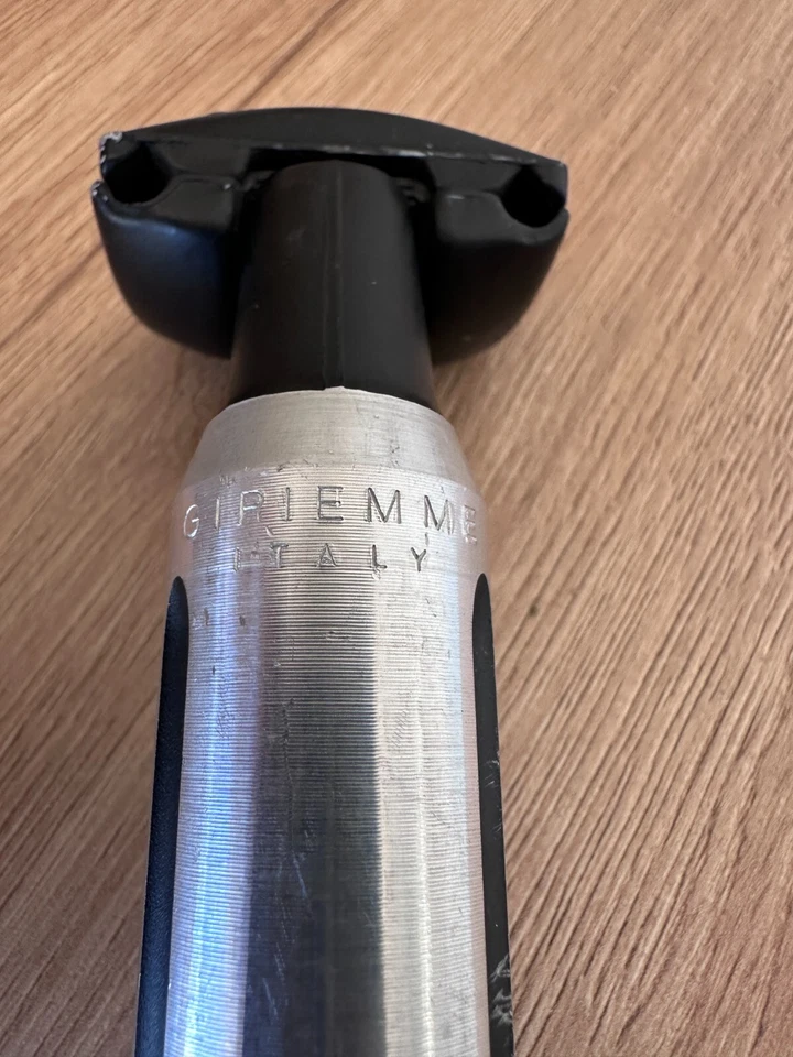 Piezas de bicicleta retro - Tija de sillín Gipiemme Italia usada 26,8 mm x 190 mm Foto 3 de 4