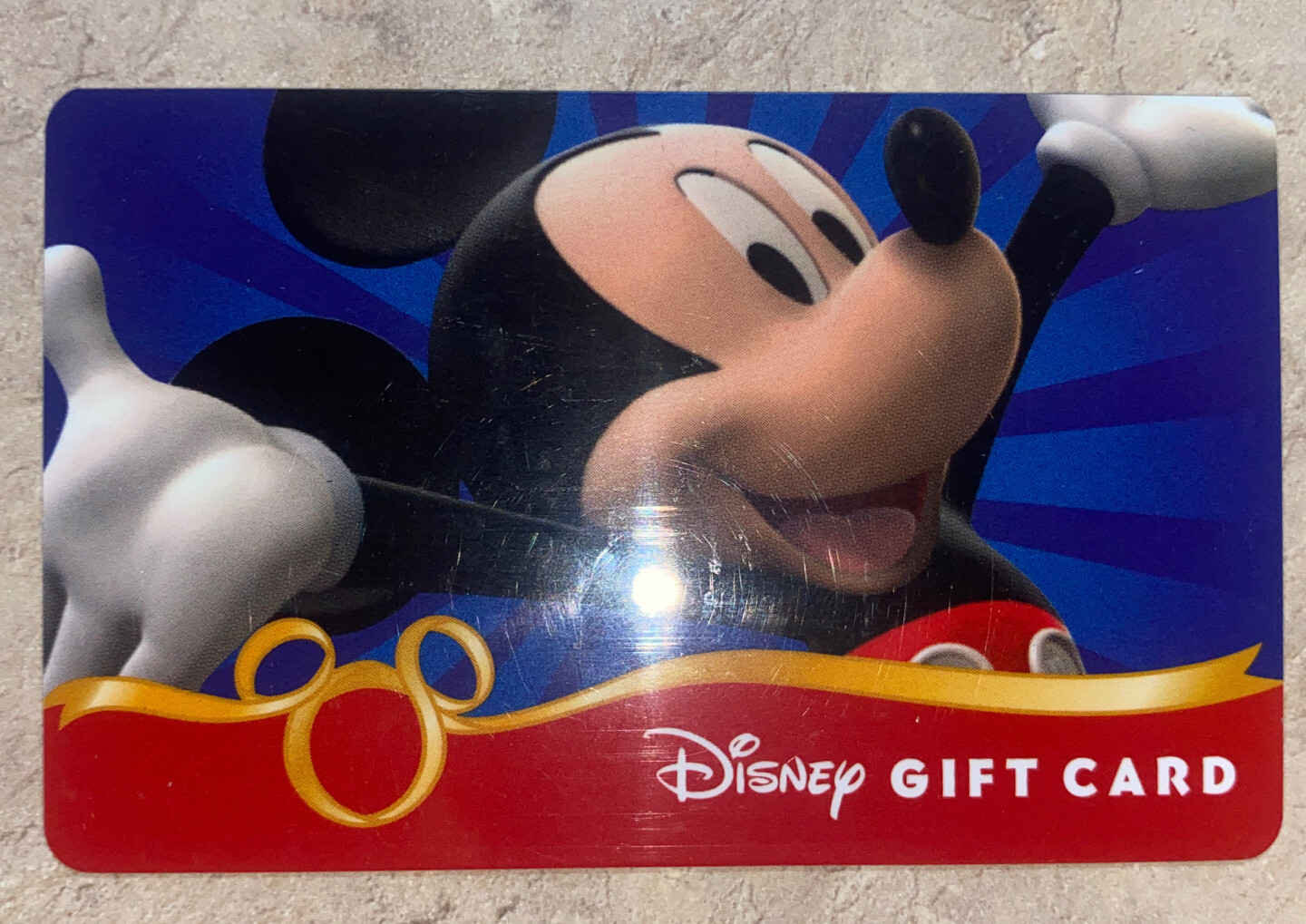 Disney Gift Card Mickey Mouse No Value | Ebay