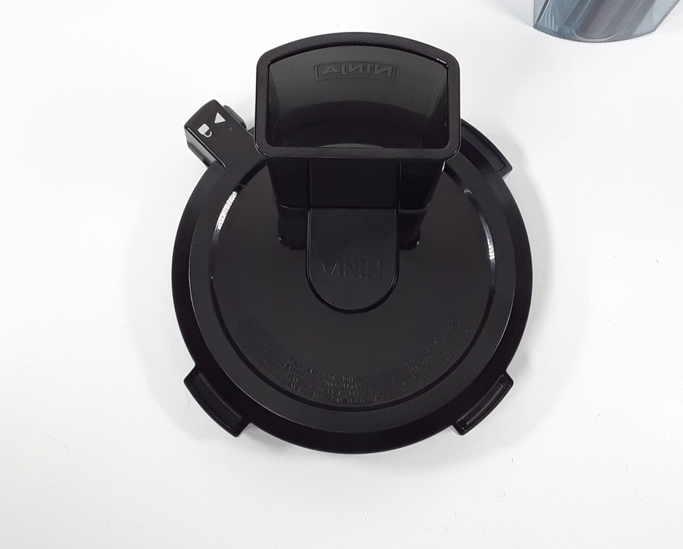 Ninja Feed Chute Lid w/ Pusher for 64 oz Ounce Food Processor Bowl BL681A BL682 eBay