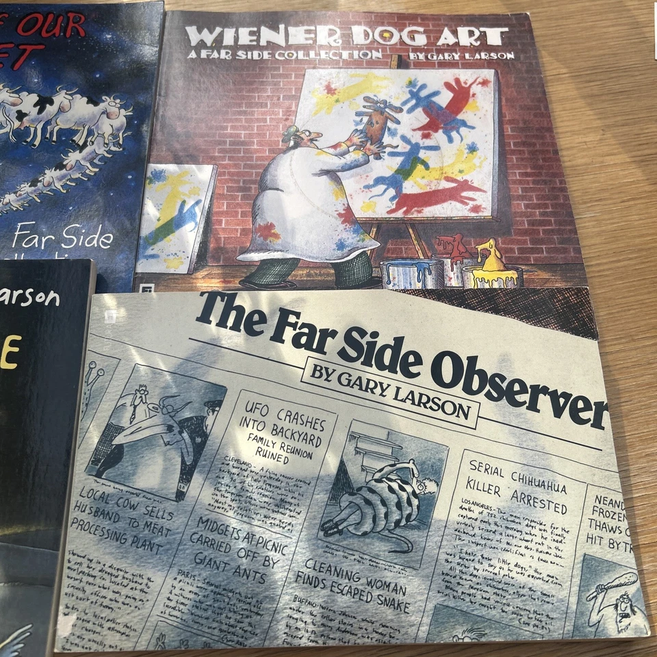 4x Gary Larson Book Bundle - Humorous Comic Books Paperback (90s era) - image 2 of 4