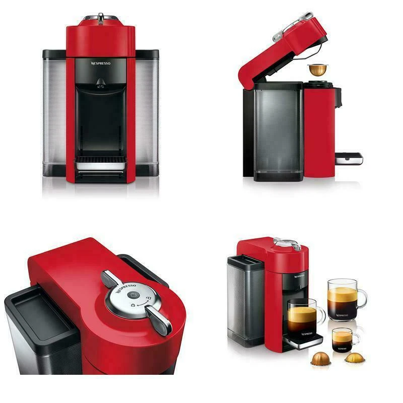  Nespresso Vertuo Coffee and Espresso Machine by De