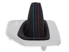 SCHALTMANSCHETTE FUR BMW X1 automatik E84 09-15 SCHALTSACK ALCANTARA /M/