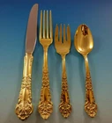 French Renaissance Vermeil by Reed & Barton Sterling Regular Size Setting(s) 4pc