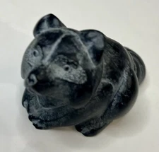 BOMA Canada Hand Carved Resin Raccoon Figurine 1.5"X3"X1.75" Animal Sculpture