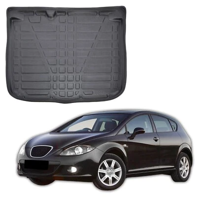 Tapis De Coffre Sur Mesure Pour Seat Leon 2005-2012 - Photo 1/4