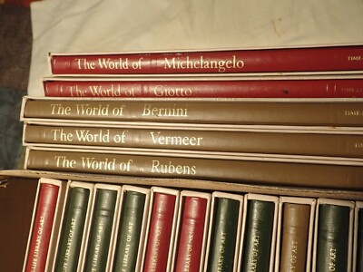 Time-Life Library of Art Lot of 20 Books Volumes Giotto