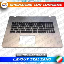 TASTIERA TOPCASE ASUS N76VJ-T5078H N76VJ-T5083H N76VM RETROILLUMINATA
