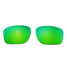 New Walleva Emerald Polarized Replacement Lenses For Oakley Sliver Sunglasses