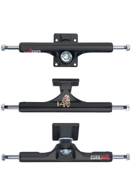 SLAPPY ST1 INVERTED CURB KILLER 10.0 MATTE BLACK SKATEBOARD TRUCKS