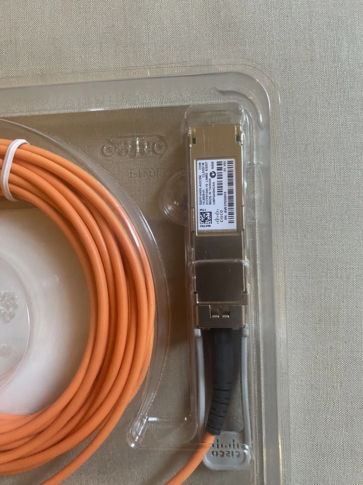 AVAGO  -AFBR-7QER057-CS1 Compatible With Cisco QSFP-H40G-AOC5M ( New) - Image 2 of 2