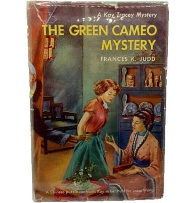 Kay Tracey Mystery The Green Cameo Mystery Frances K Judd Hardcover Dust Jacket