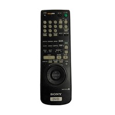 OEM Sony DVD RMT-D111A Black Remote Control Tested Working Clean GUC
